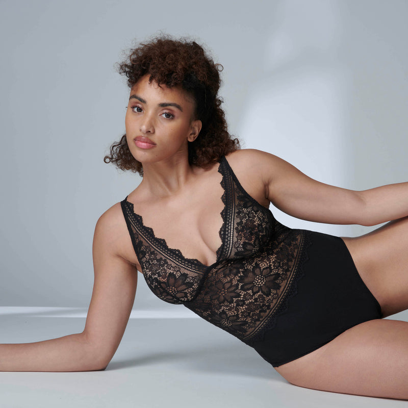 Simone Perele - Freesia Bodysuit | Black