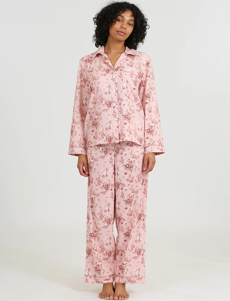 Papinelle - Lou Lou Cosy Full Length PJ | Rose Pink