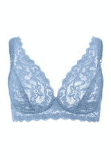 HANRO - Moments - All Lace Soft Cup Bra - nightshade