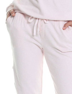 Papinelle - So Soft Fleecy Lounge Pant Light Pink