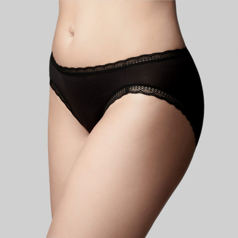 Trading Underwear Women Women's Thong Black Half Buttock Lace Lace Pure Non