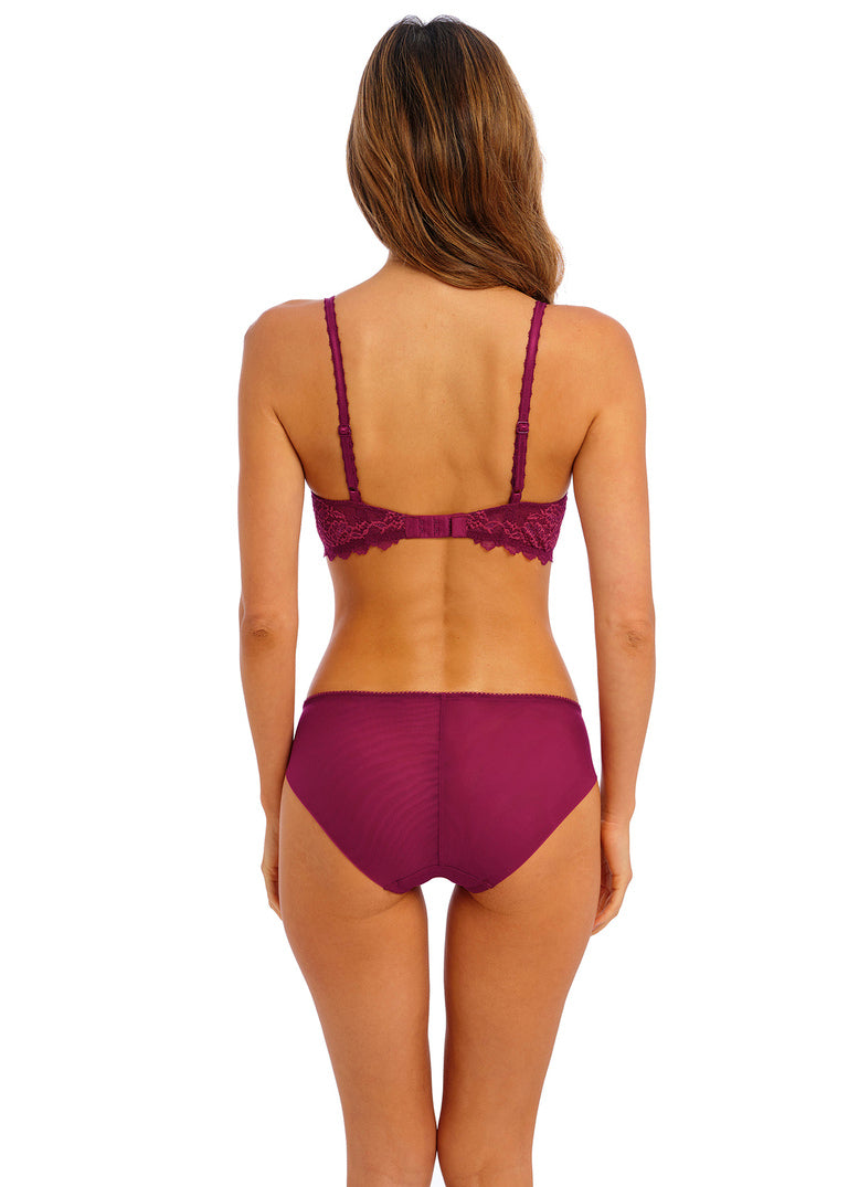 Wacoal - Lace Perfection Bikini | Red Plum