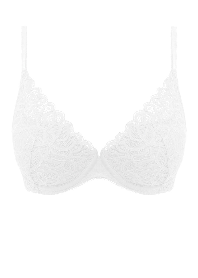 WACOAL - Raffiné underwired stretch-lace plunge bra