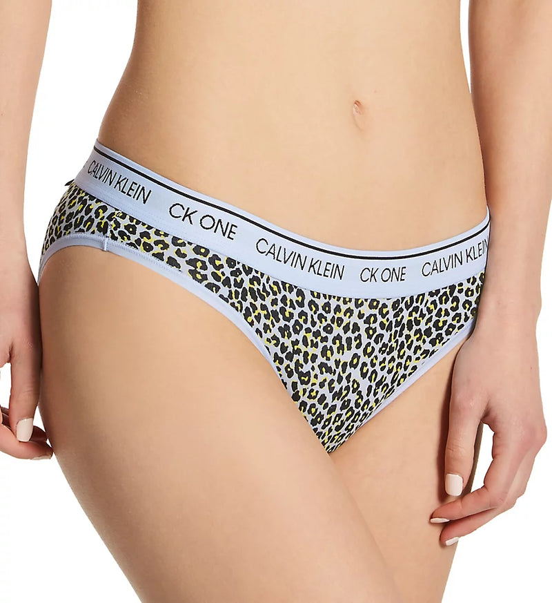 Calvin Klein - CK One Cotton Bikini Cheetah – Peachie Lingerie