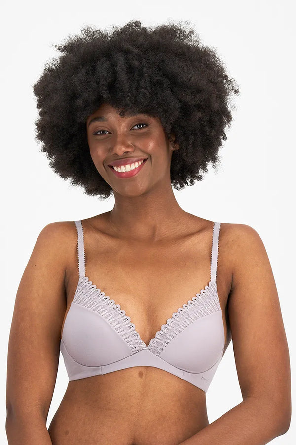 Berlei - UnderState Wirefree Bra  with Lace | Lavender